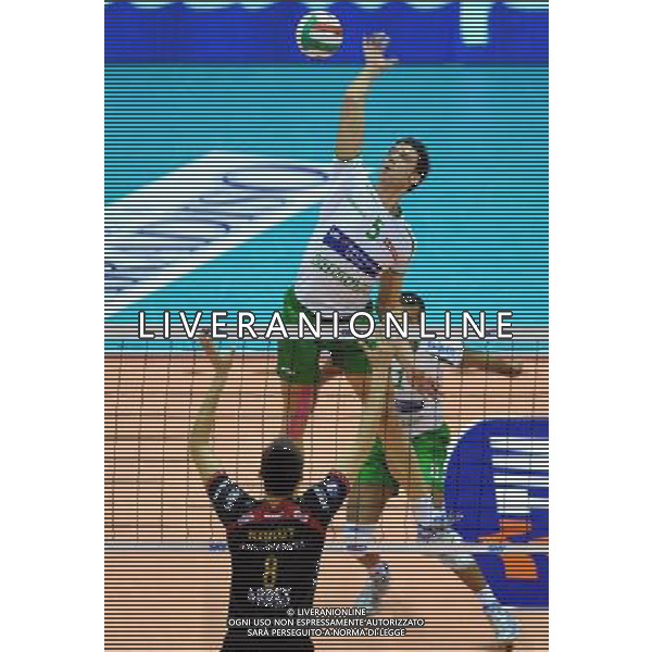 TIM Cup A1 Final Four di Volley 2° Semifinale Forlì(FC) - 31.01.2009 Bre Banca Lannutti Cuneo–Sisley Treviso Nella Foto:FORTUNATO FRANCESCO /Ph.Vitez-Ag. Aldo Liverani