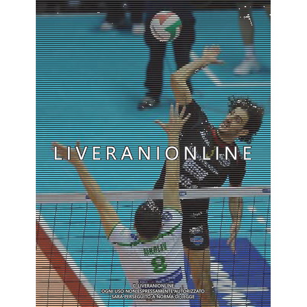 TIM Cup A1 Final Four di Volley 2° Semifinale Forlì(FC) - 31.01.2009 Bre Banca Lannutti Cuneo–Sisley Treviso Nella Foto:FEI ALESSANDRO /Ph.Vitez-Ag. Aldo Liverani