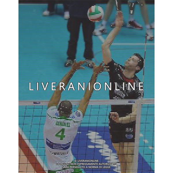 TIM Cup A1 Final Four di Volley 2° Semifinale Forlì(FC) - 31.01.2009 Bre Banca Lannutti Cuneo–Sisley Treviso Nella Foto:CISOLLA ALBERTO /Ph.Vitez-Ag. Aldo Liverani