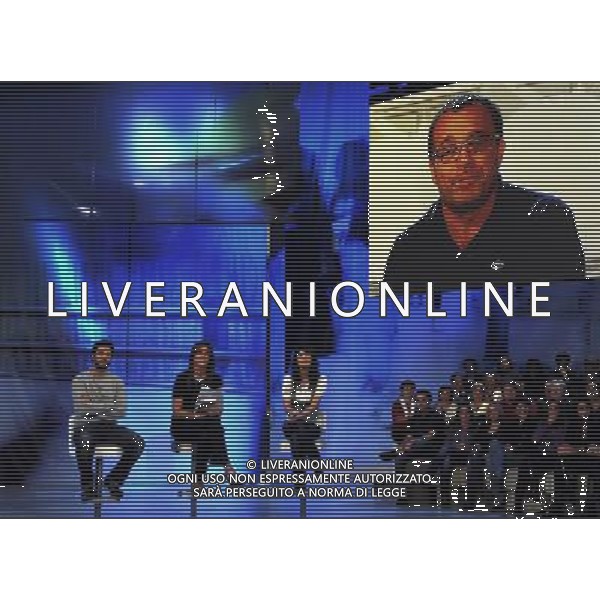 TRASMISSIONE TV: \' QUESTA DOMENICA\' STUDI TITANUS - ROMA NELLA FOTO: MATTEO BRANCIAMORE - PAOLA PEREGO - ALESSANDRA MASTRONARDI - CLAUDIO AMENDOLA © MASSIMO BRUNI - AG. ALDO LIVERANI SAS