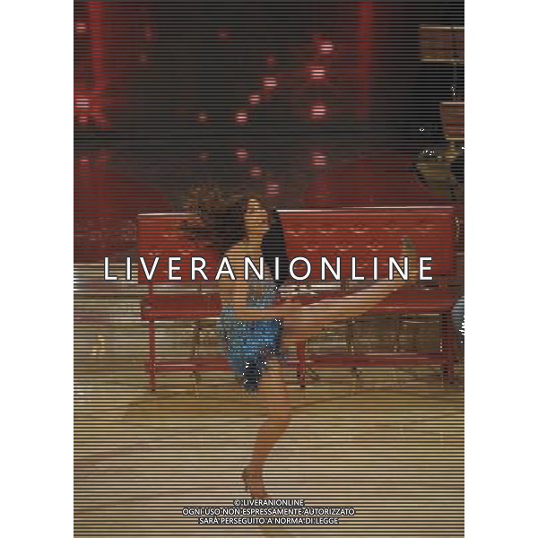 TRASMISSIONE TV: \' BALLANDO CON LE STELLE\' STUDI VOXON - ROMA NELLA FOTO: CAROL ALT © MASSIMO BRUNI - AG. ALDO LIVERANI SAS