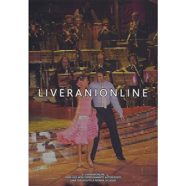 TRASMISSIONE TV: \' BALLANDO CON LE STELLE\' STUDI VOXON - ROMA NELLA FOTO: EMANUELE FILIBERTO DI SAVOIA - NATALIA TITOVA © MASSIMO BRUNI - AG. ALDO LIVERANI SAS