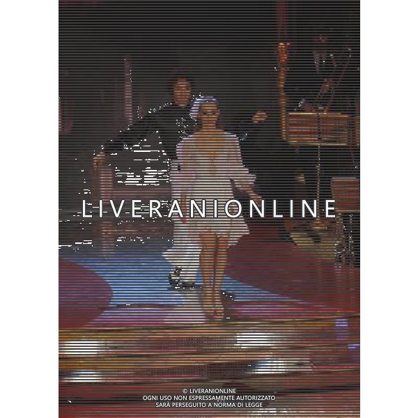TRASMISSIONE TV: \' BALLANDO CON LE STELLE\' STUDI VOXON - ROMA NELLA FOTO: VALENTINA VEZZALI - SAMUEL PERON © MASSIMO BRUNI - AG. ALDO LIVERANI SAS