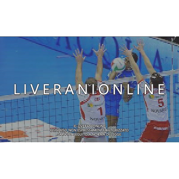 TIM Cup A1 Final Four di Volley Finale Forli\'(FC) - 01.02.2009 Bre Banca Lannutti Cuneo-Lube Banca Marche Macerata ABBADI MANIUS /Ph.Vitez-Ag. Aldo Liverani
