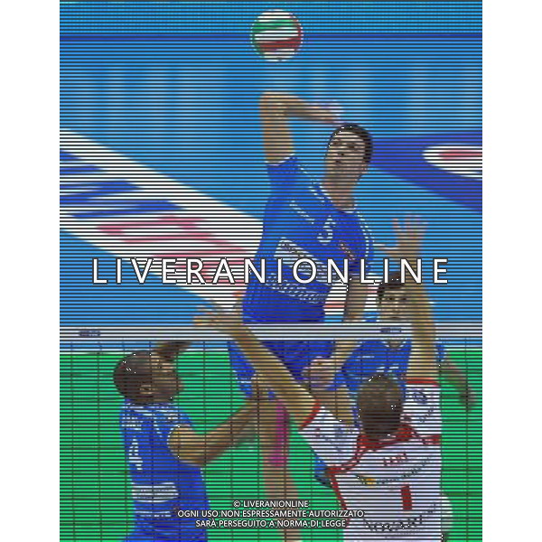 TIM Cup A1 Final Four di Volley Finale Forli\'(FC) - 01.02.2009 Bre Banca Lannutti Cuneo-Lube Banca Marche Macerata Nella Foto: FORTUNATO FRANCESCO /Ph.Vitez-Ag. Aldo Liverani