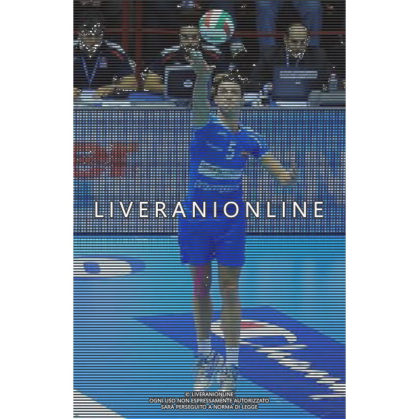 TIM Cup A1 Final Four di Volley Finale Forli\'(FC) - 01.02.2009 Bre Banca Lannutti Cuneo-Lube Banca Marche Macerata Nella Foto: FORTUNATO FRANCESCO /Ph.Vitez-Ag. Aldo Liverani