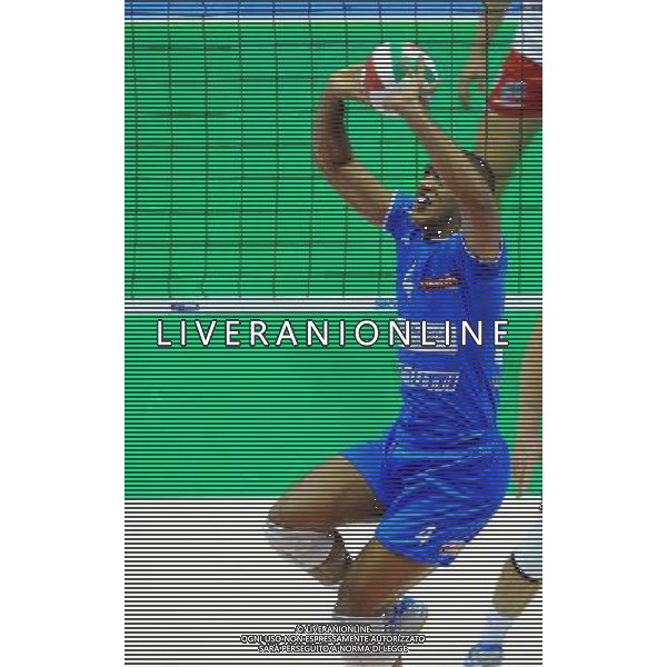 TIM Cup A1 Final Four di Volley Finale Forli\'(FC) - 01.02.2009 Bre Banca Lannutti Cuneo-Lube Banca Marche Macerata Nella Foto: GONZALEZ JAVIER /Ph.Vitez-Ag. Aldo Liverani