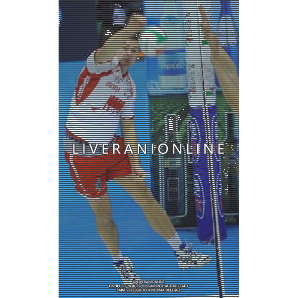 TIM Cup A1 Final Four di Volley Finale Forli\'(FC) - 01.02.2009 Bre Banca Lannutti Cuneo-Lube Banca Marche Macerata Nella Foto: LEBL MARTIN /Ph.Vitez-Ag. Aldo Liverani