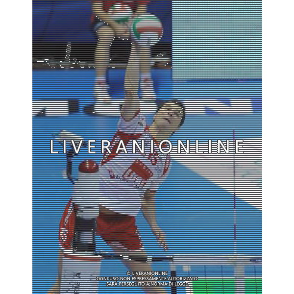 TIM Cup A1 Final Four di Volley Finale Forli\'(FC) - 01.02.2009 Bre Banca Lannutti Cuneo-Lube Banca Marche Macerata Nella Foto: OMRCEN IGOR /Ph.Vitez-Ag. Aldo Liverani