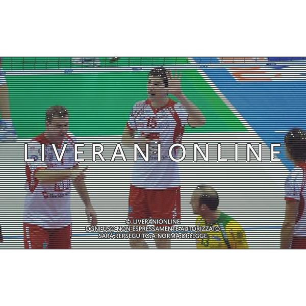 TIM Cup A1 Final Four di Volley Finale Forli\'(FC) - 01.02.2009 Bre Banca Lannutti Cuneo-Lube Banca Marche Macerata Nella Foto: OMRCEN IGOR /Ph.Vitez-Ag. Aldo Liverani