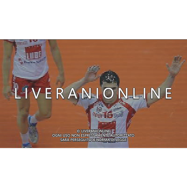 TIM Cup A1 Final Four di Volley Finale Forli\'(FC) - 01.02.2009 Bre Banca Lannutti Cuneo-Lube Banca Marche Macerata Nella Foto: OMRCEN IGOR /Ph.Vitez-Ag. Aldo Liverani