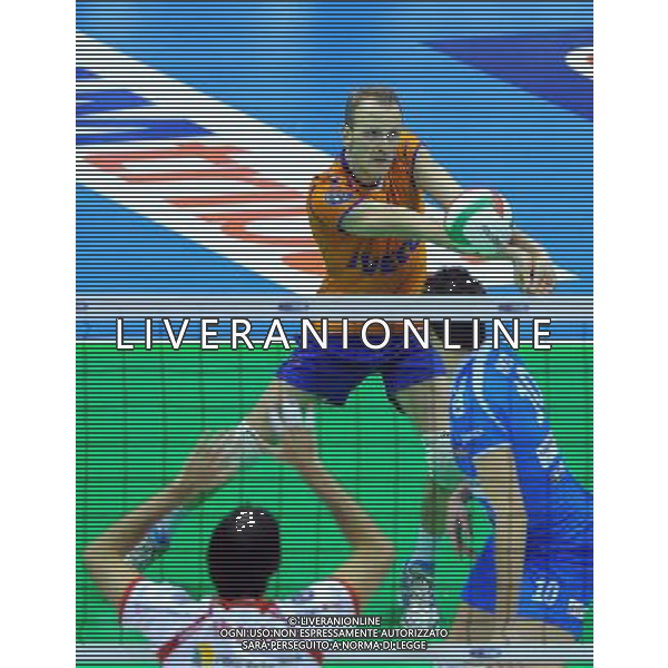 TIM Cup A1 Final Four di Volley Finale Forli\'(FC) - 01.02.2009 Bre Banca Lannutti Cuneo-Lube Banca Marche Macerata Nella Foto:VERGNAGHI DANIELE /Ph.Vitez-Ag. Aldo Liverani
