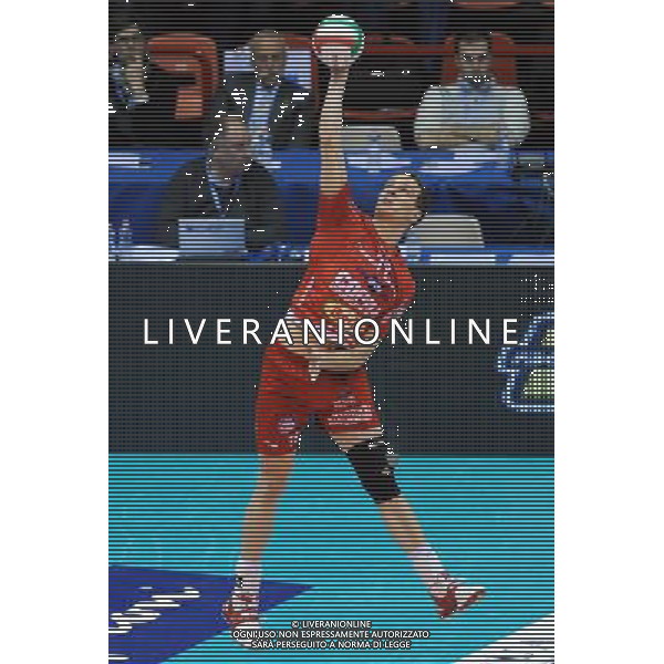 TIM Cup A1 Final Four di Volley 1° Semifinale Forli\'(FC) - 31.01.2009 Lube Banca Marche Macerata-Copra Nordmeccanica Piacenza Nella Foto:BJELICA NOVICA /Ph.Vitez-Ag. Aldo Liverani