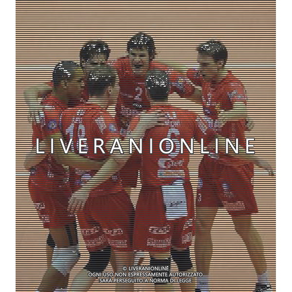 TIM Cup A1 Final Four di Volley 1° Semifinale Forli\'(FC) - 31.01.2009 Lube Banca Marche Macerata-Copra Nordmeccanica Piacenza Nella Foto:CUNEO /Ph.Vitez-Ag. Aldo Liverani