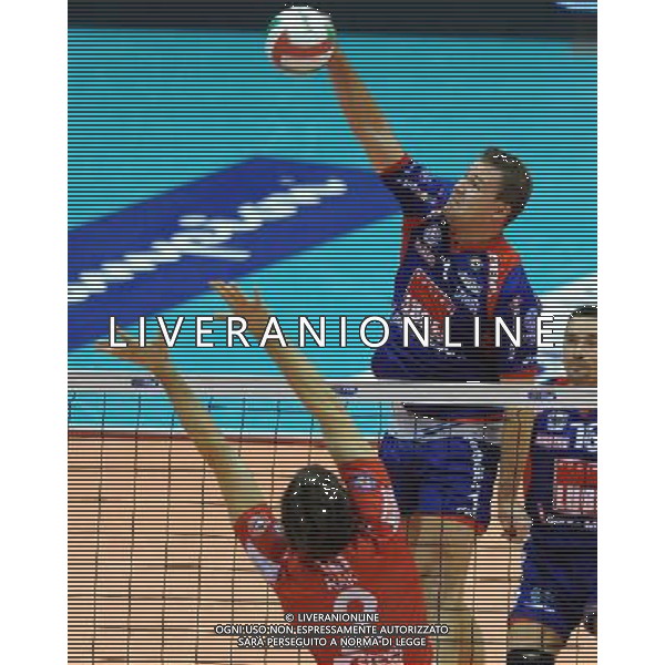 TIM Cup A1 Final Four di Volley 1° Semifinale Forli\'(FC) - 31.01.2009 Lube Banca Marche Macerata-Copra Nordmeccanica Piacenza Nella Foto:LEBL MARTIN /Ph.Vitez-Ag. Aldo Liverani