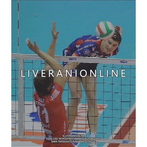 TIM Cup A1 Final Four di Volley 1° Semifinale Forli\'(FC) - 31.01.2009 Lube Banca Marche Macerata-Copra Nordmeccanica Piacenza Nella Foto:OMRCEN IGOR /Ph.Vitez-Ag. Aldo Liverani
