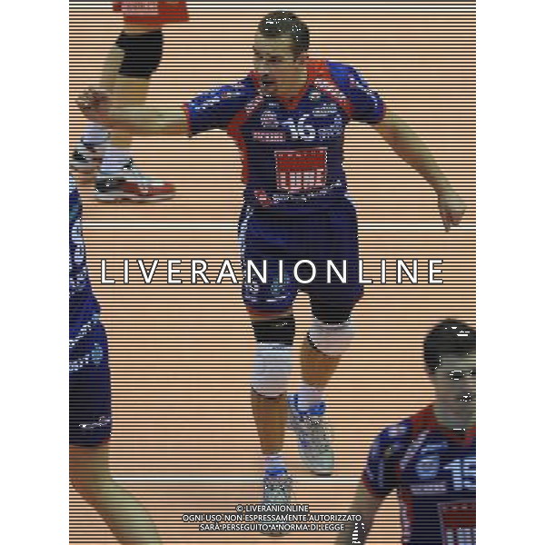 TIM Cup A1 Final Four di Volley 1° Semifinale Forli\'(FC) - 31.01.2009 Lube Banca Marche Macerata-Copra Nordmeccanica Piacenza Nella Foto:SWIDERSKI SABASTIAN /Ph.Vitez-Ag. Aldo Liverani