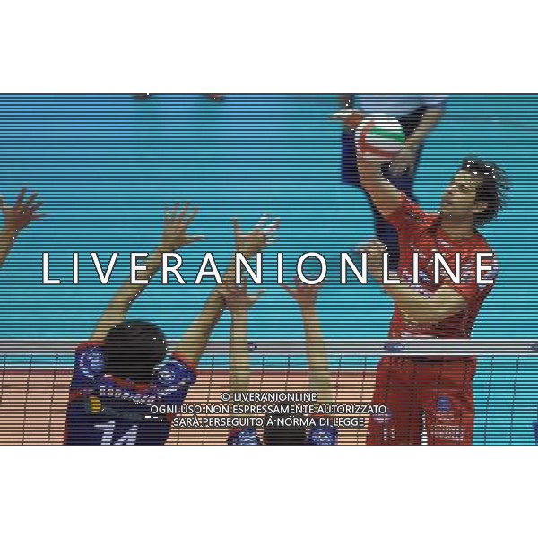 TIM Cup A1 Final Four di Volley 1° Semifinale Forli\'(FC) - 31.01.2009 Lube Banca Marche Macerata-Copra Nordmeccanica Piacenza Nella Foto:ZLATANOV HRISTO /Ph.Vitez-Ag. Aldo Liverani