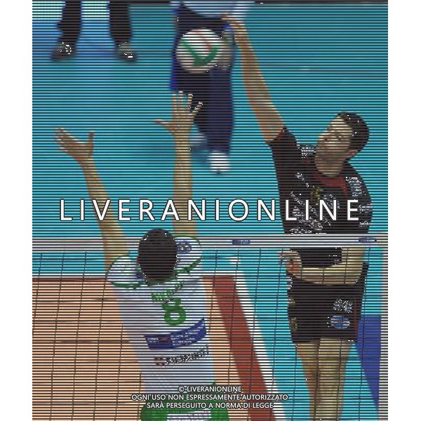 TIM Cup A1 Final Four di Volley 2a Semifinale Forli\'(FC) - 31.01.2009 Bre Banca Lannutti Cuneo-Sisley Treviso Nella Foto:CISOLLA ALBERTO /Ph.Vitez-Ag. Aldo Liverani