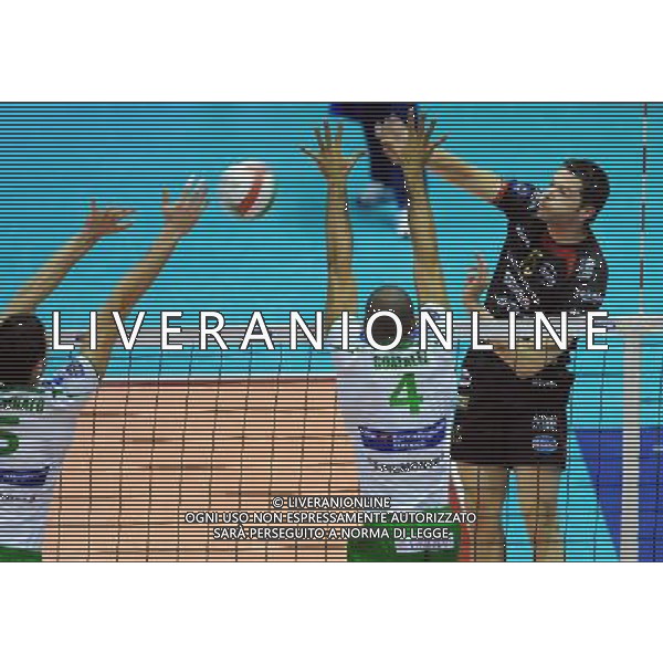TIM Cup A1 Final Four di Volley 2a Semifinale Forli\'(FC) - 31.01.2009 Bre Banca Lannutti Cuneo-Sisley Treviso Nella Foto:CISOLLA ALBERTO /Ph.Vitez-Ag. Aldo Liverani