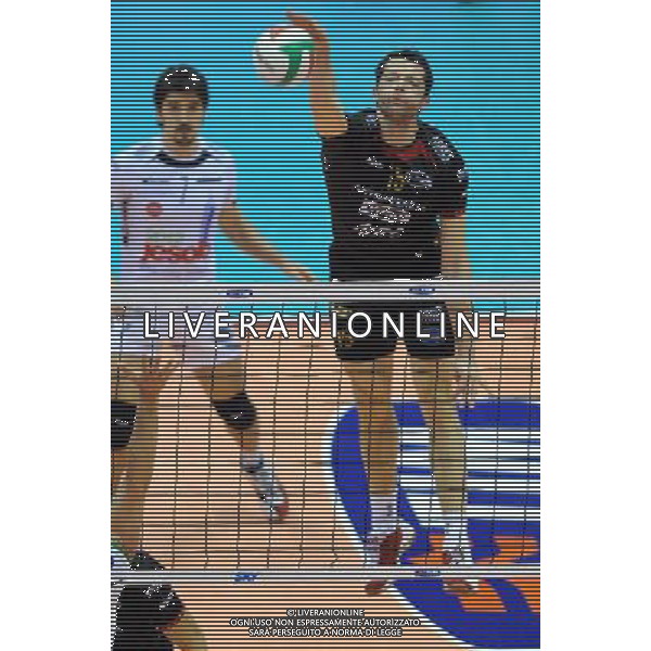TIM Cup A1 Final Four di Volley 2a Semifinale Forli\'(FC) - 31.01.2009 Bre Banca Lannutti Cuneo-Sisley Treviso Nella Foto:CISOLLA ALBERTO /Ph.Vitez-Ag. Aldo Liverani