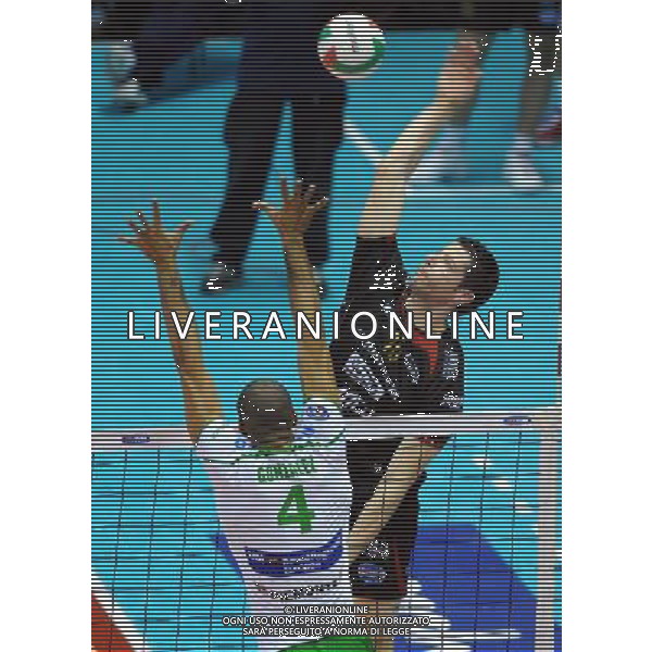 TIM Cup A1 Final Four di Volley 2a Semifinale Forli\'(FC) - 31.01.2009 Bre Banca Lannutti Cuneo-Sisley Treviso Nella Foto:CISOLLA ALBERTO /Ph.Vitez-Ag. Aldo Liverani