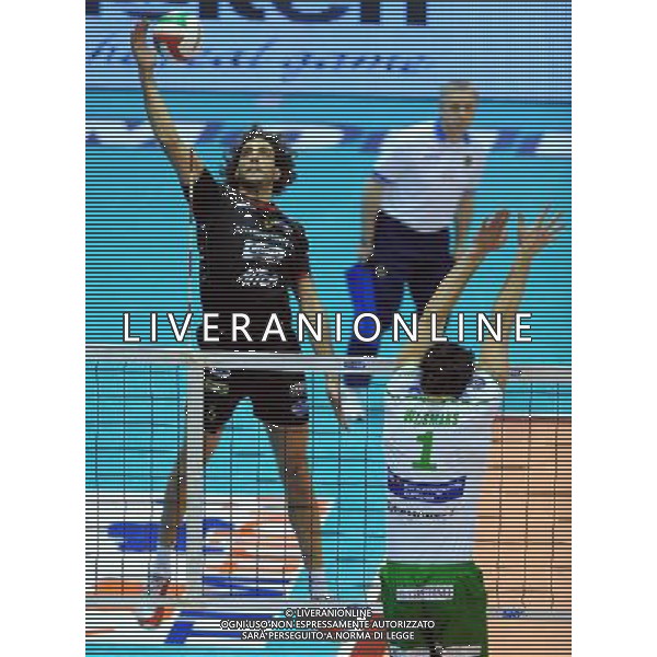 TIM Cup A1 Final Four di Volley 2a Semifinale Forli\'(FC) - 31.01.2009 Bre Banca Lannutti Cuneo-Sisley Treviso Nella Foto:FEI ALESSANDRO /Ph.Vitez-Ag. Aldo Liverani