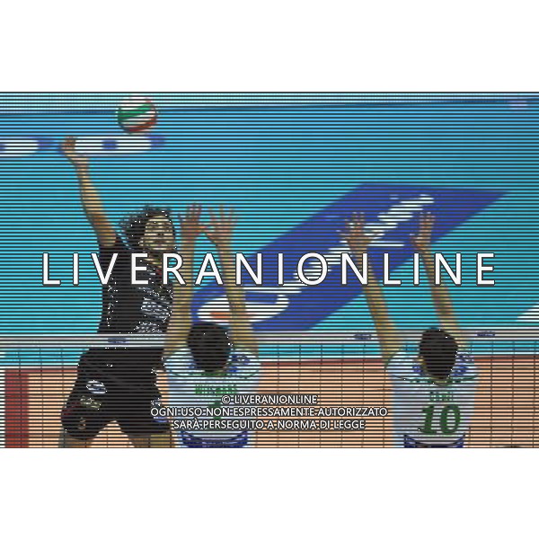 TIM Cup A1 Final Four di Volley 2a Semifinale Forli\'(FC) - 31.01.2009 Bre Banca Lannutti Cuneo-Sisley Treviso Nella Foto:FEI ALESSANDRO /Ph.Vitez-Ag. Aldo Liverani