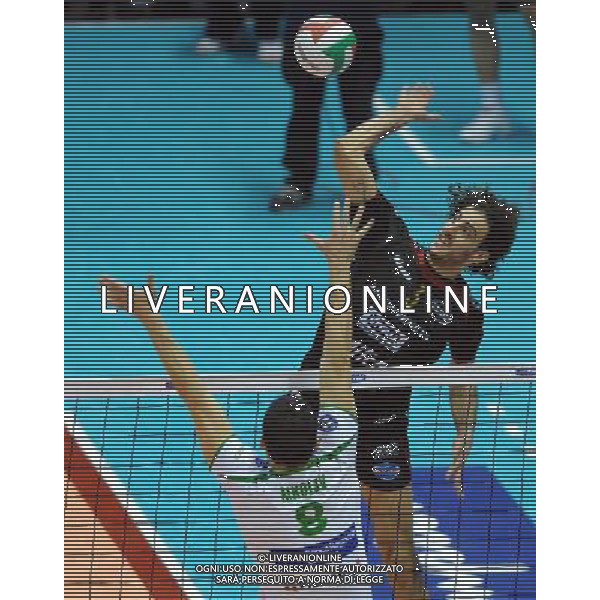 TIM Cup A1 Final Four di Volley 2a Semifinale Forli\'(FC) - 31.01.2009 Bre Banca Lannutti Cuneo-Sisley Treviso Nella Foto:FEI ALESSANDRO /Ph.Vitez-Ag. Aldo Liverani