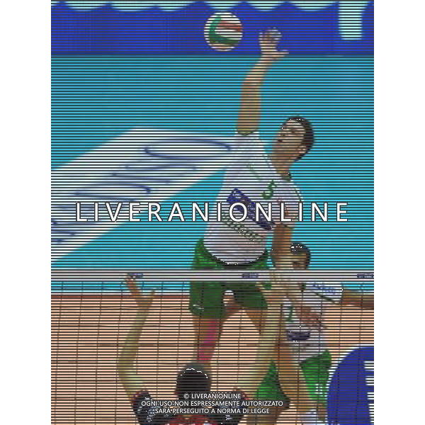TIM Cup A1 Final Four di Volley 2a Semifinale Forli\'(FC) - 31.01.2009 Bre Banca Lannutti Cuneo-Sisley Treviso Nella Foto:FORTUNATO FRANCESCO /Ph.Vitez-Ag. Aldo Liverani