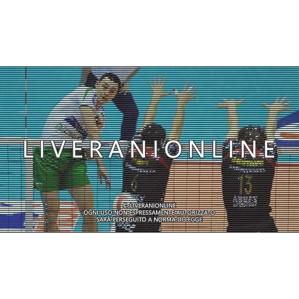 TIM Cup A1 Final Four di Volley 2a Semifinale Forli\'(FC) - 31.01.2009 Bre Banca Lannutti Cuneo-Sisley Treviso Nella Foto:NIKOLOV VLADIMIR /Ph.Vitez-Ag. Aldo Liverani