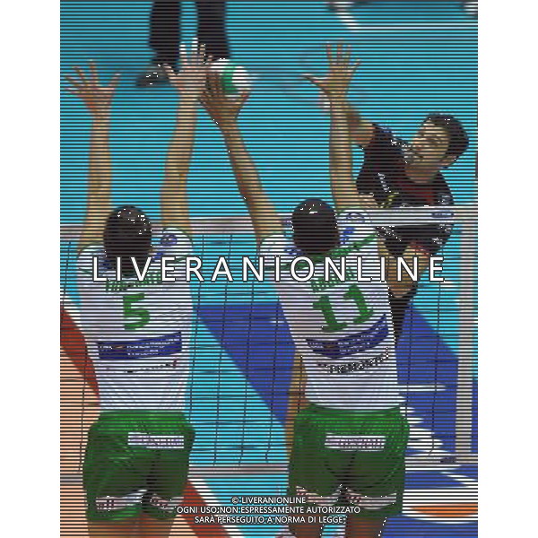 TIM Cup A1 Final Four di Volley 2a Semifinale Forli\'(FC) - 31.01.2009 Bre Banca Lannutti Cuneo-Sisley Treviso Nella Foto:PAPI SAMUELE /Ph.Vitez-Ag. Aldo Liverani