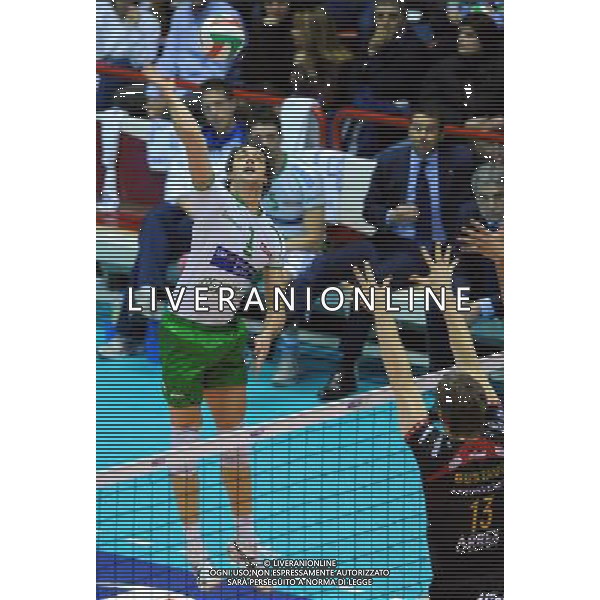 TIM Cup A1 Final Four di Volley 2a Semifinale Forli\'(FC) - 31.01.2009 Bre Banca Lannutti Cuneo-Sisley Treviso Nella Foto:WIJSMANS WOUT /Ph.Vitez-Ag. Aldo Liverani
