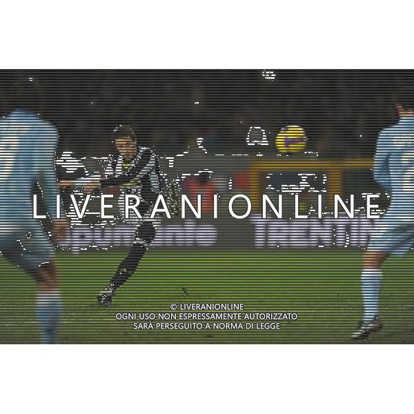 4-2-2009 Torino Sport Calcio Juventus Napoli Coppa Italia Tim 2008/2009 Nella foto:punizione di alessandro del piero ph.viganti/ag.aldo liverani sas
