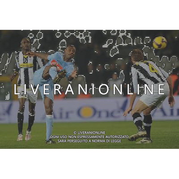 4-2-2009 Torino Sport Calcio Juventus Napoli Coppa Italia Tim 2008/2009 Nella foto: olof melberg e marcelo zalayeta ph.viganti/ag.aldo liverani sas