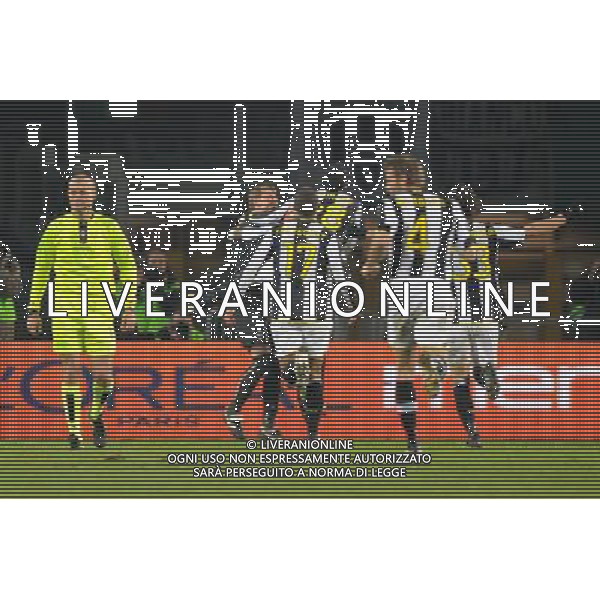 4-2-2009 Torino Sport Calcio Juventus Napoli Coppa Italia Tim 2008/2009 Nella foto: Esultanza della juventus ph.viganti/ag.aldo liverani sas