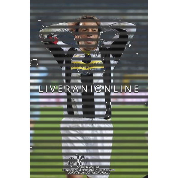 4-2-2009 Torino Sport Calcio Juventus Napoli Coppa Italia Tim 2008/2009 Nella foto: alessandro del piero ph.Viganti/AG.ALDO LIVERANI SAS