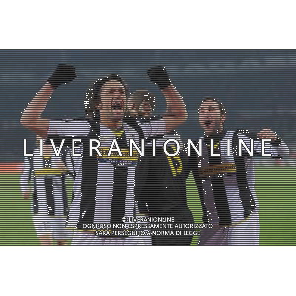 4-2-2009 Torino Sport Calcio Juventus Napoli Coppa Italia Tim 2008/2009 Nella foto: Esultanza della juventus a fine gara ph.Viganti/AG.ALDO LIVERANI SAS