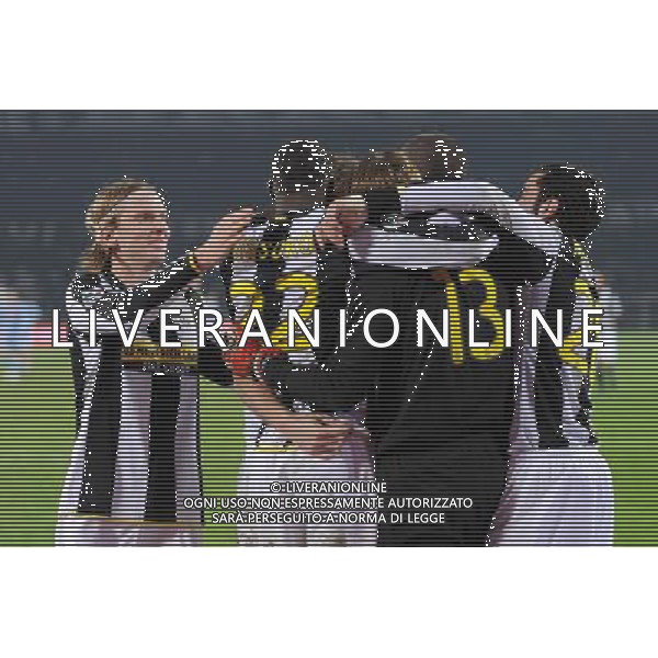 4-2-2009 Torino Sport Calcio Juventus Napoli Coppa Italia Tim 2008/2009 Nella foto: Esultanza della juventus a fine gara ph.Viganti/AG.ALDO LIVERANI SAS