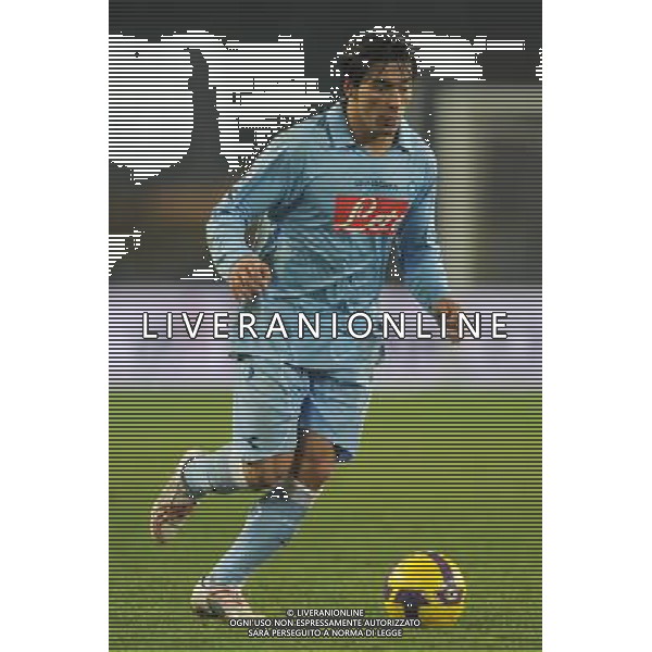 4-2-2009 Torino Sport Calcio Juventus Napoli Coppa Italia Tim 2008/2009 Nella foto: ezequiel lavezzi ph.Viganti/AG.ALDO LIVERANI SAS
