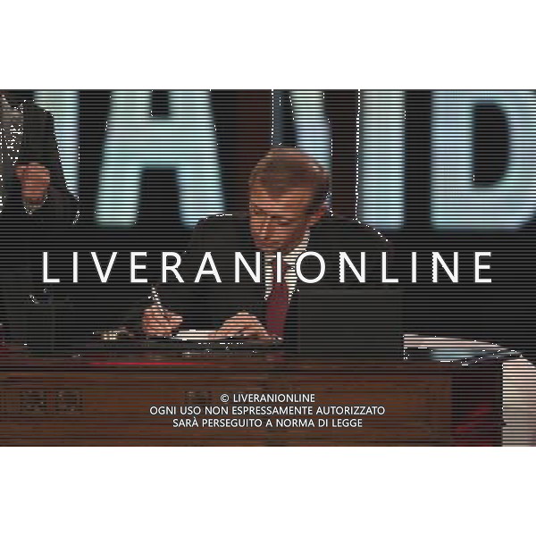 TRASMISSIONE TV: \' CHIAMBRETTI NIGHT\' NELLA FOTO: PIERO FASSINO © ANTONIO SORANO - AG. ALDO LIVERANI SAS