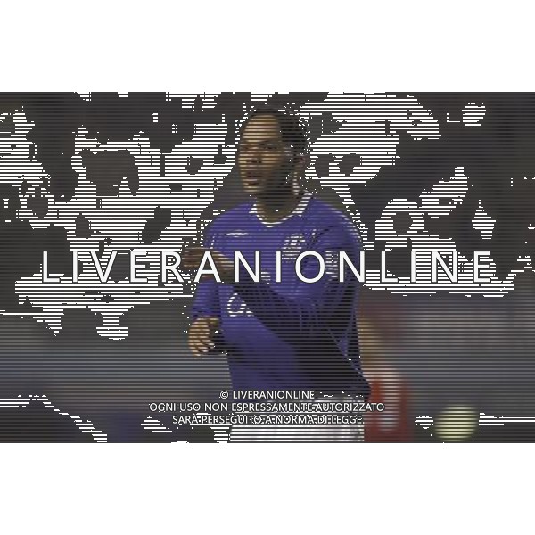 Everton\'s Joleon Lescott, Everton Vs Liverpool, FA Cup 4th Round Replay, Goodison Park, Everton, Date 040209 ph.AGENZIA ALDO LIVERANI SAS ONLY FOR ITALY