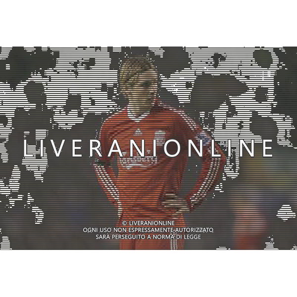 Liverpool\'s Fernando Torres, Everton Vs Liverpool, FA Cup 4th Round Replay, Goodison Park, Everton, Date 040209 ph.AGENZIA ALDO LIVERANI SAS ONLY FOR ITALY