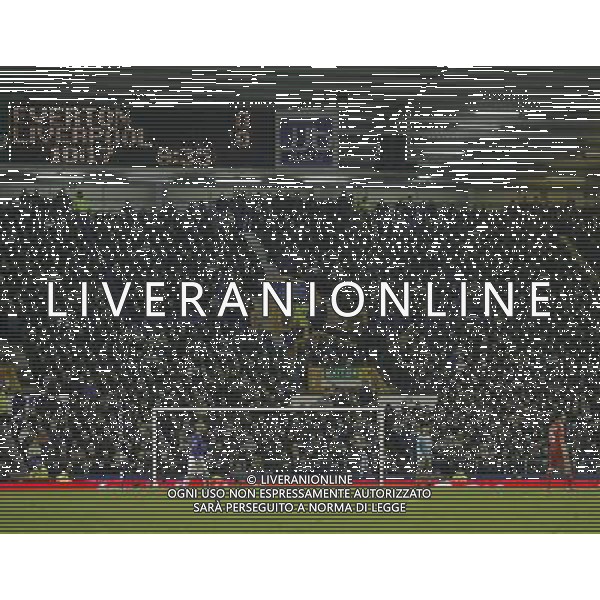 A late kickoff shows the clock at 10:17pm with 9 minutes remaining of extra time, Everton Vs Liverpool, FA Cup 4th Round Replay, Goodison Park, Everton, Date 040209 ph.AGENZIA ALDO LIVERANI SAS ONLY FOR ITALY