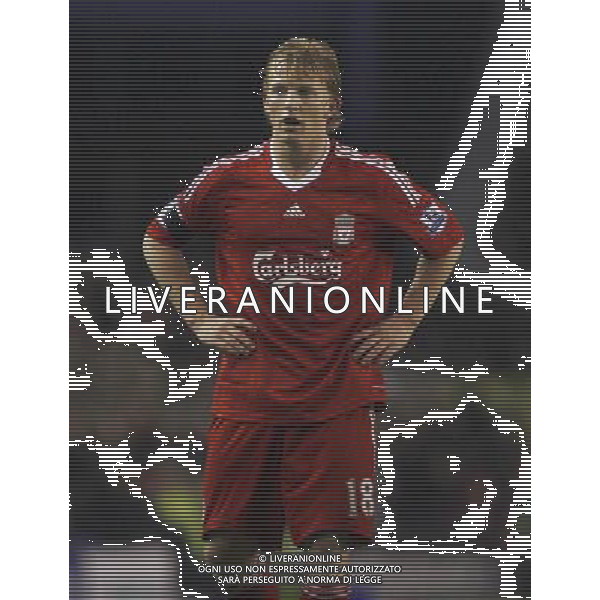 Liverpool\'s Dirk Kuyt, Everton Vs Liverpool, FA Cup 4th Round Replay, Goodison Park, Everton, Date 040209 ph.AGENZIA ALDO LIVERANI SAS ONLY FOR ITALY