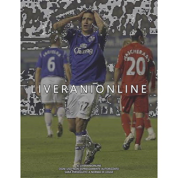Everton\'s Tim Cahill, Everton Vs Liverpool, FA Cup 4th Round Replay, Goodison Park, Everton, Date 040209 ph.AGENZIA ALDO LIVERANI SAS ONLY FOR ITALY