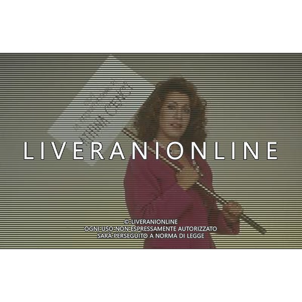 ARCHIVIO TRASMISSIONE \'EMILIO\' ANNI 90 SPETTACOLO NELLA FOTO: ATHINA CENCI PH.ARCHIVIO AGENZIA ALDO LIVERANI SAS