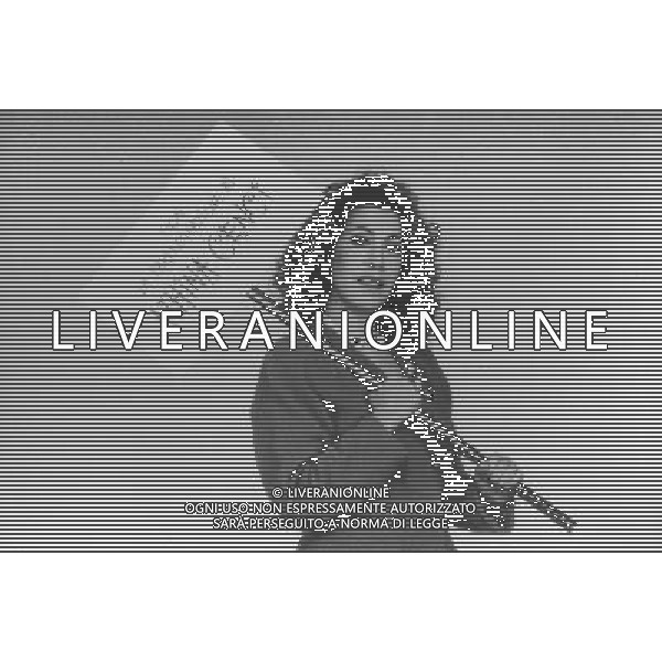 ARCHIVIO TRASMISSIONE \'EMILIO\' ANNI 90 SPETTACOLO NELLA FOTO: ATHINA CENCI PH.ARCHIVIO AGENZIA ALDO LIVERANI SAS