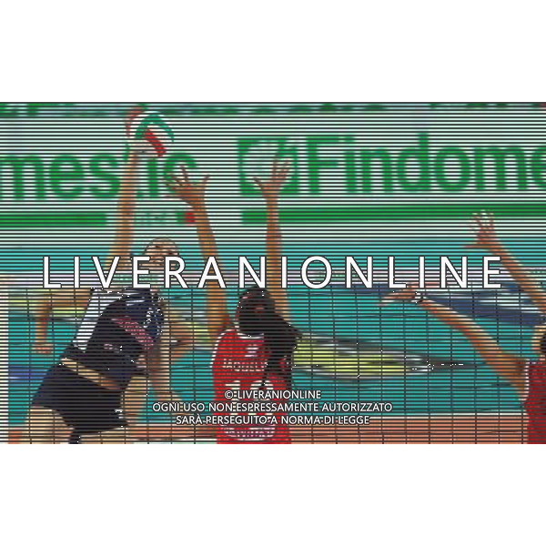 Findomestic Coppa Italia A1 di Volley Femminile Finale Eboli(SA) - 08.02.2009 Scavolini Pesaro-Asystel Volley Novara Nella Foto:PAGGI /Ph.Vitez-Ag. Aldo Liverani