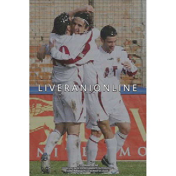 VENEZIA 08/02/2009 CAMPIONATO NAZIONALE 1 ^ DIVISIONE GIRONE A VENEZIA-REGGIANA NELLA FOTO:MASCHIO ANTONIO ESULTA FOTO PAOLA GARBUIO/AG.ALDO LIVERANI